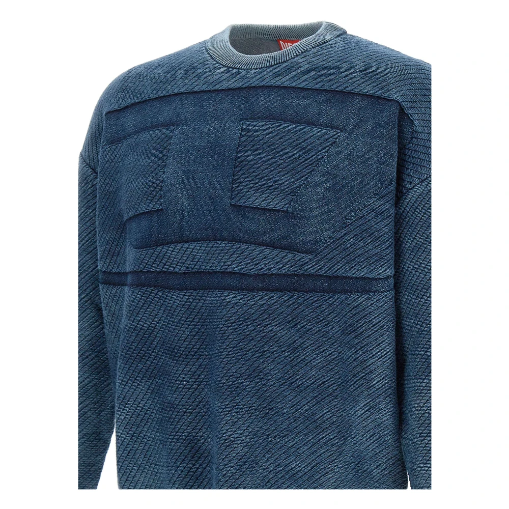 Diesel Gezellige K-Klevery Sweater in Diverse Kleuren Blue Heren