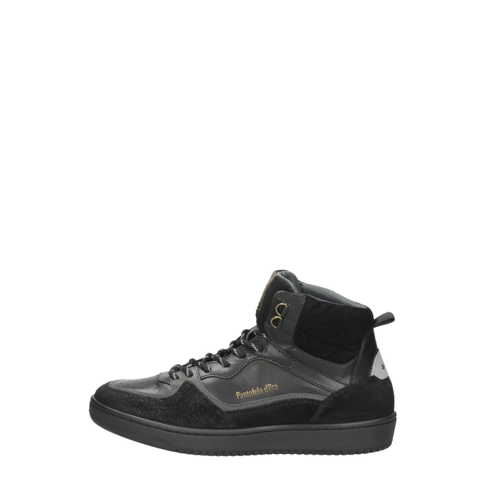 Pantofola d’Oro Baveno High Veterschoenen Hoog Heren Schoenen Zwart