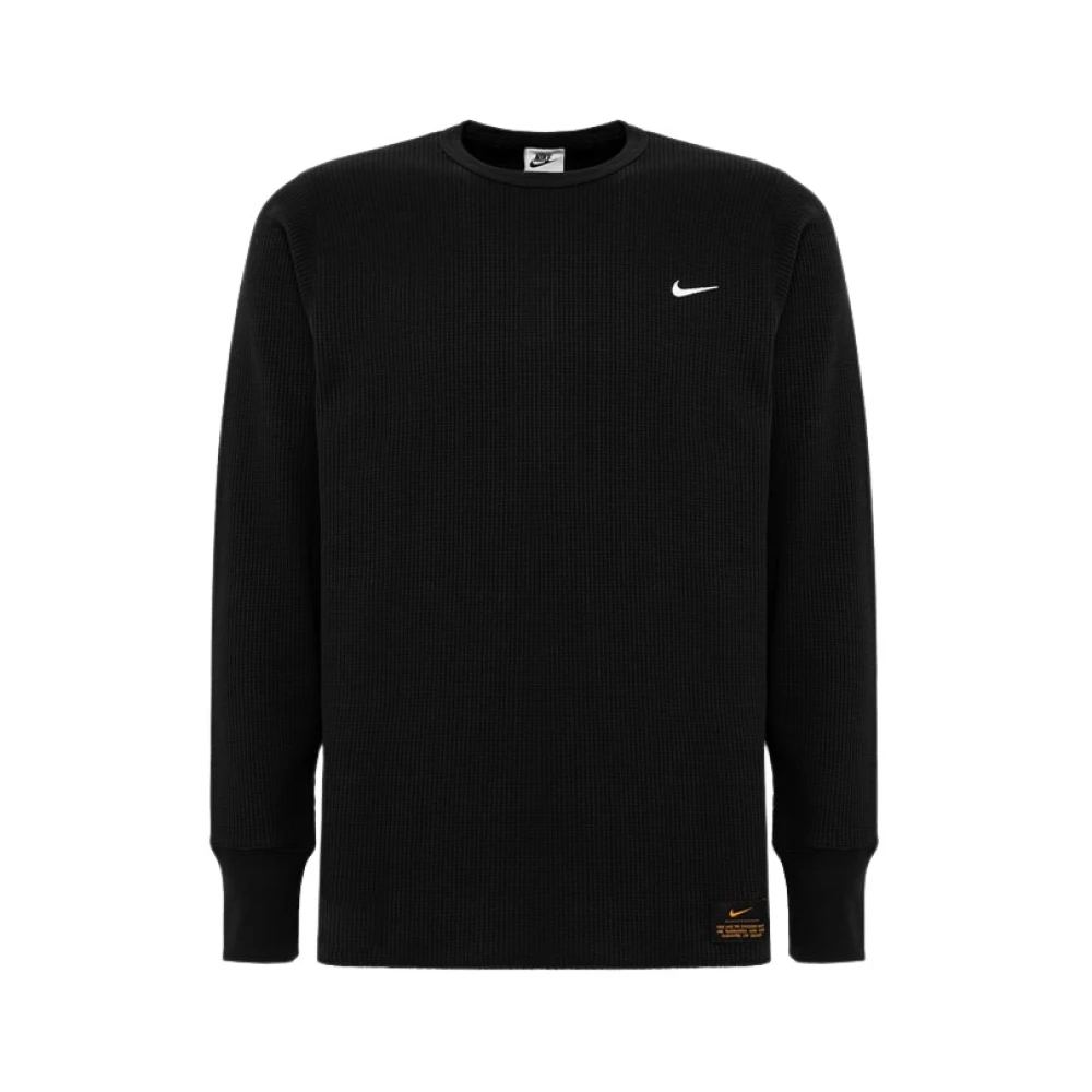 Nike Tijdloze Crew Neck Sweatshirt Black Heren