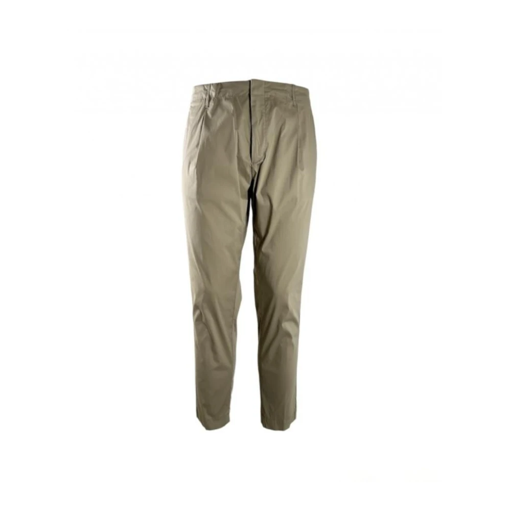 Dondup Beige Katoenen Broek met Zakken Beige Heren