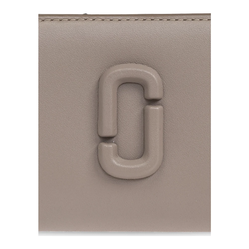 Marc Jacobs Portemonnee 'The J Marc Mini' Gray Dames