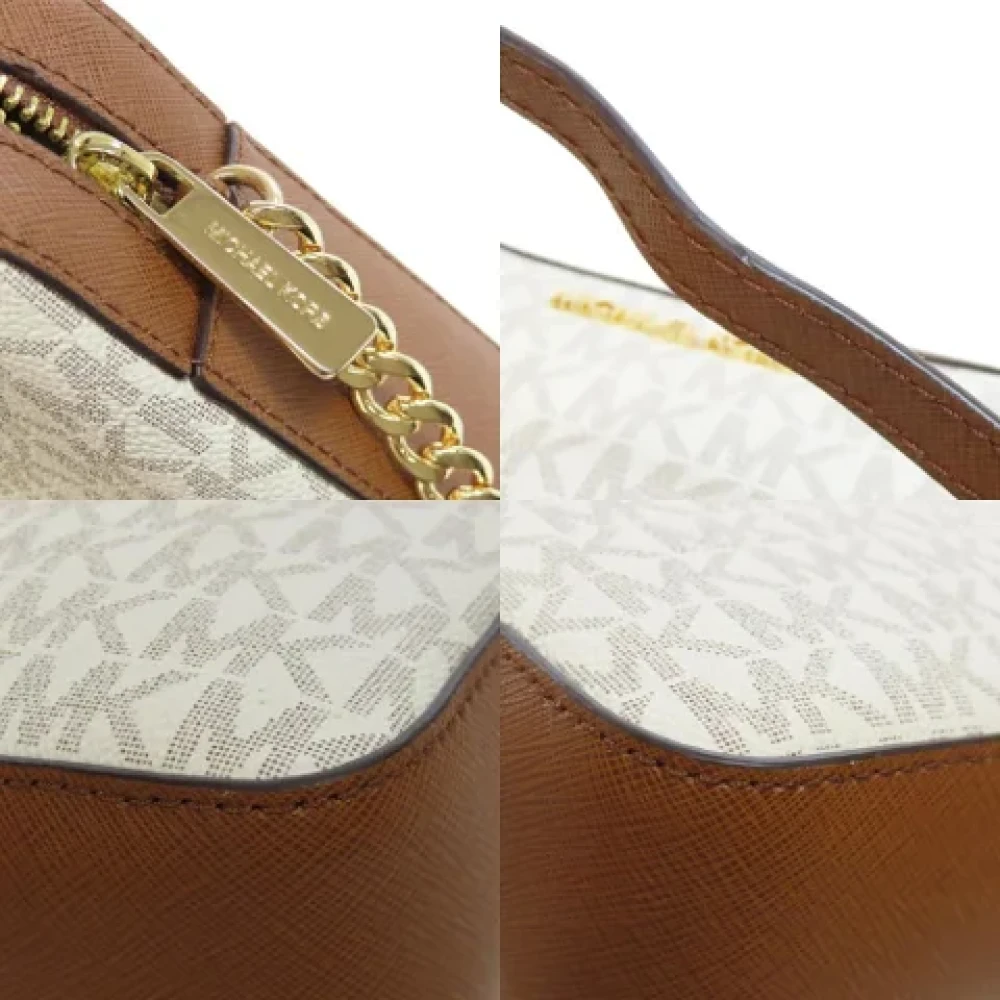 Michael Kors Pre-owned Plastic shoulder-bags White Dames