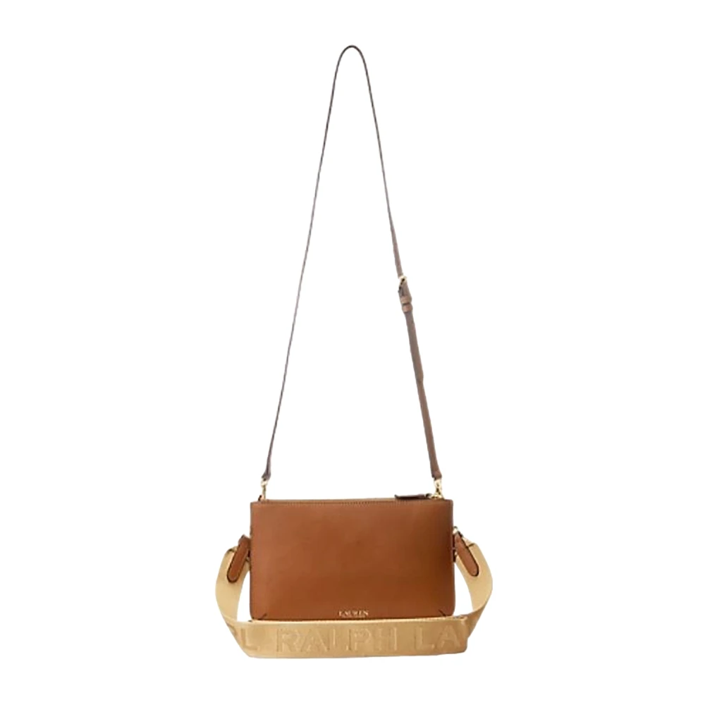 Ralph Lauren Convertible Landyn Medium Tas Brown Dames