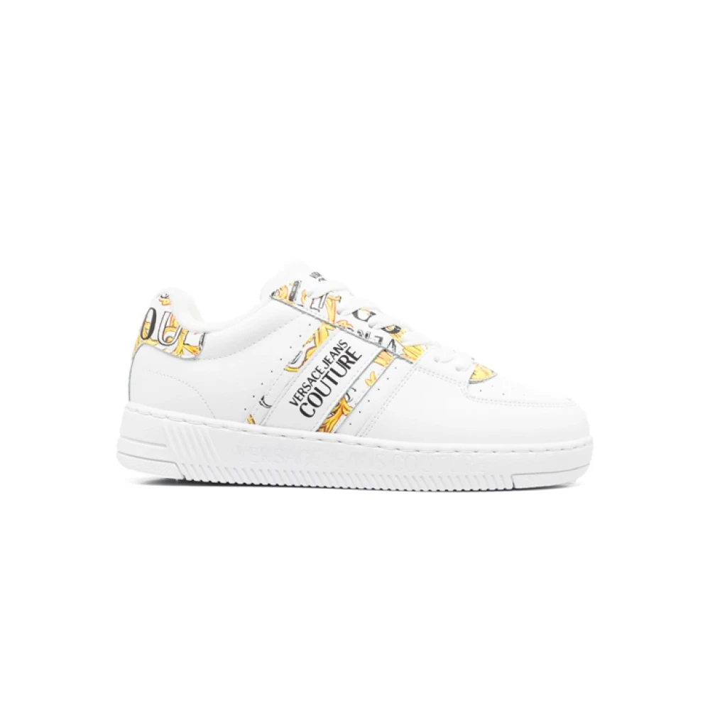 Versace Jeans Couture Barocco Witte Sneakers White Dames