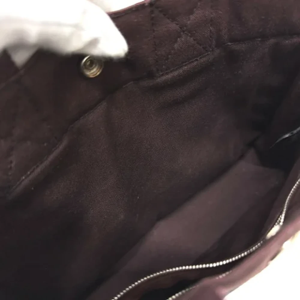 Hermès Vintage Pre-owned Canvas handbags Black Dames