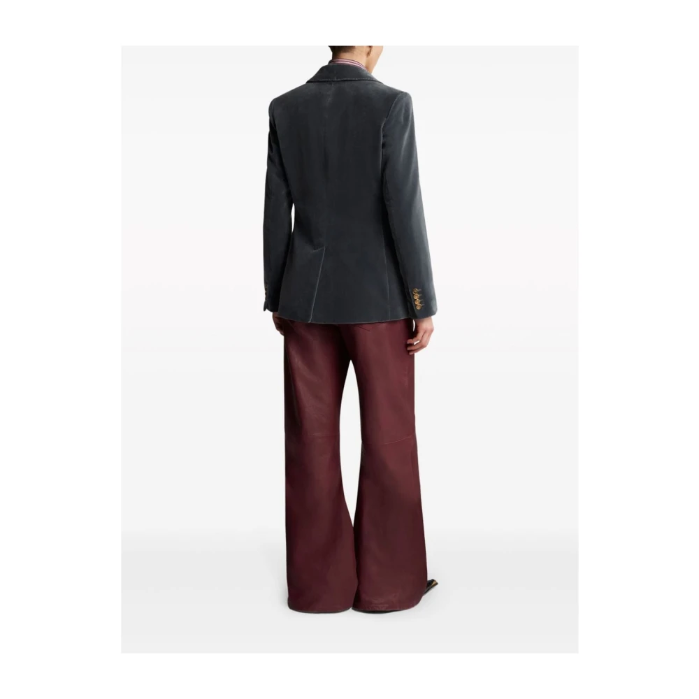 ETRO Heldere Blauwe Buitenkleding voor Vrouwen Aw24 Blue Dames