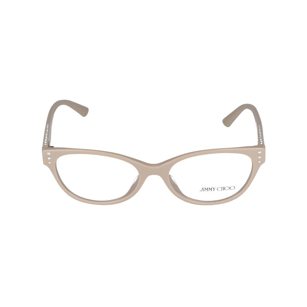 Jimmy Choo Women's Beige Stylish Eyeglasses With Upc Code