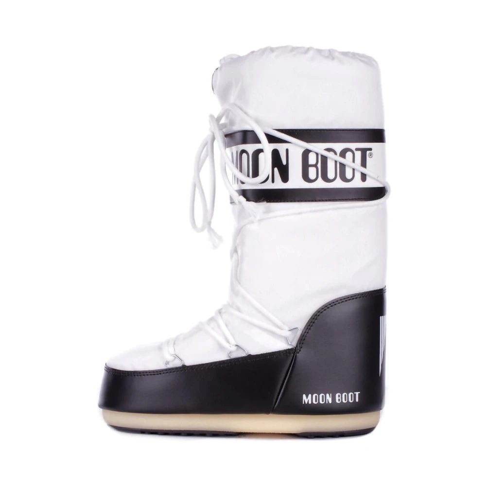 Moonboot Kids Icon Boots White EU 35 - 38 UK 2.5 - 5 - Image 3