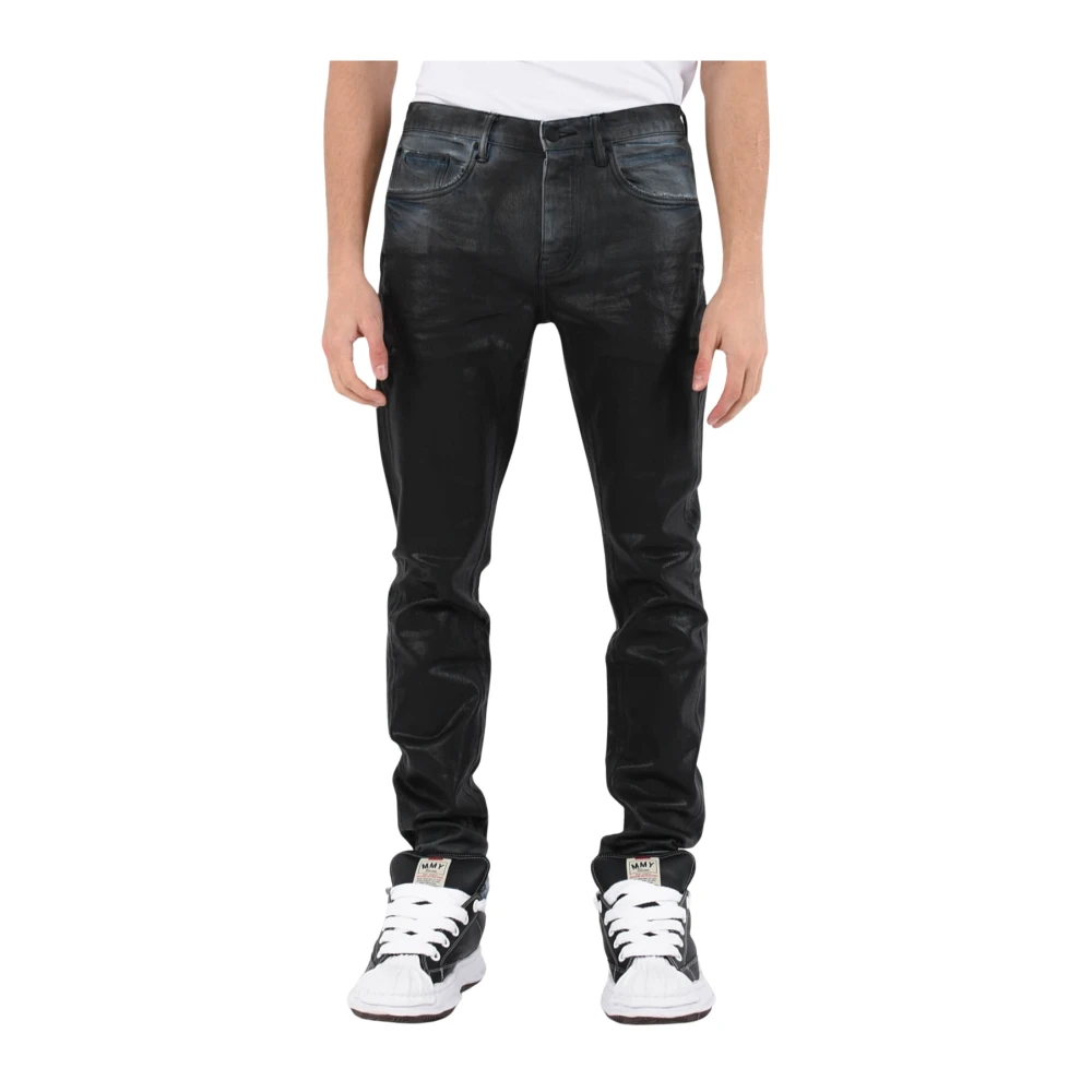 Purple Brand Indigo Skinny Denim Jeans Black Heren