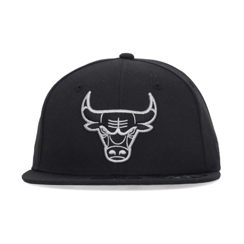 new era Chicago Bulls Platte Klep Pet Black Unisex