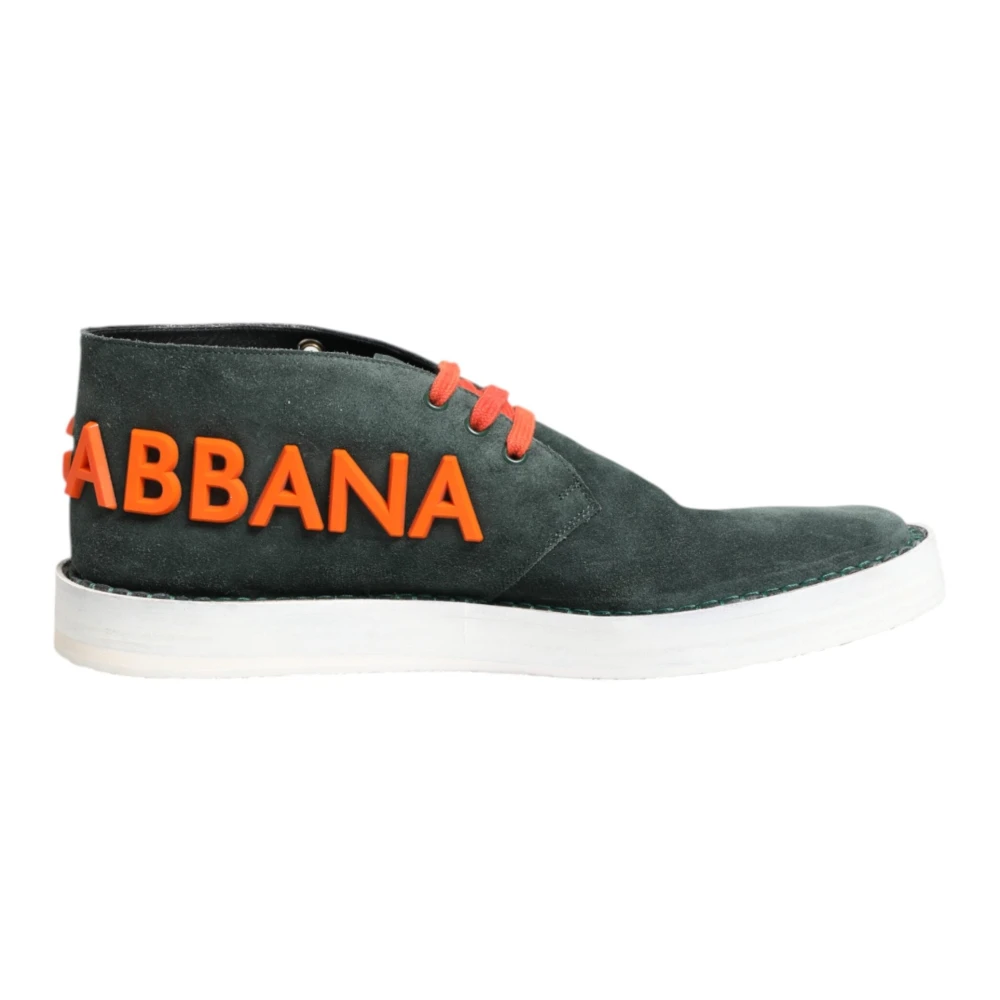 Dolce & Gabbana Hombre Verde Zapatos, Talla: 44 Eu