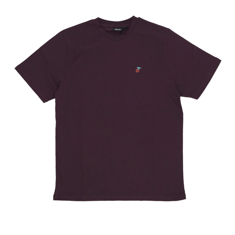 Dolly Noire Natuur Domein Paarse Stof Tee Purple Heren