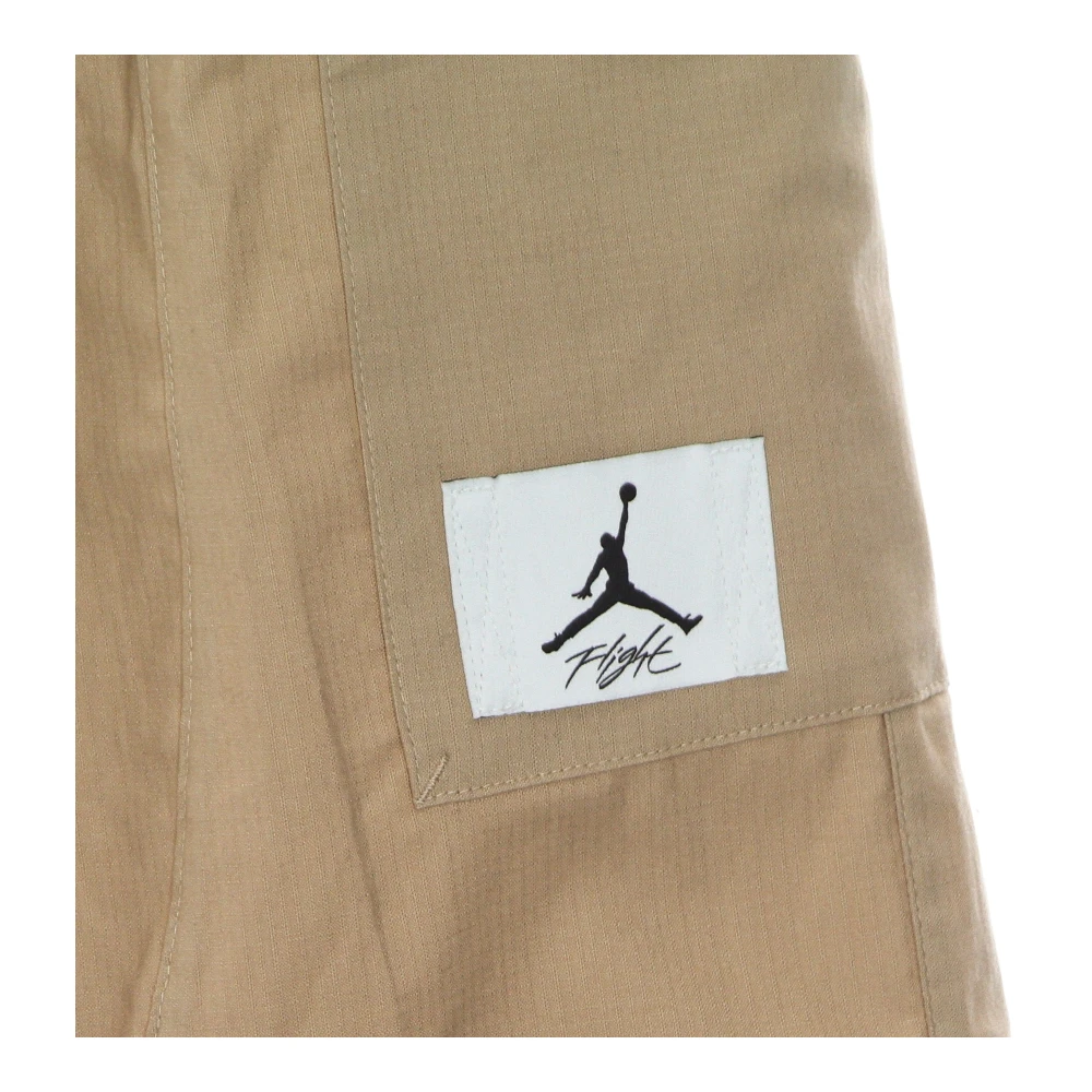 Jordan Handige Hennep Lange Broek Brown Dames