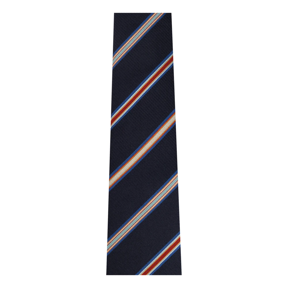 Paul Smith Zijden stropdas Blue Heren