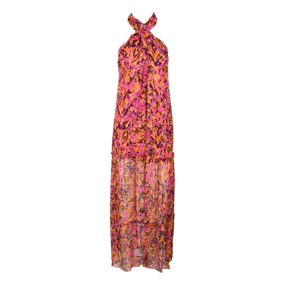PATRIZIA PEPE Viscose jurk voor dames Multicolor Dames
