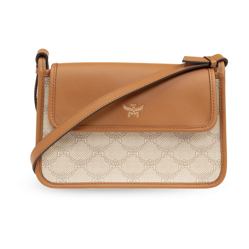 MCM Himmel schoudertas Beige Dames