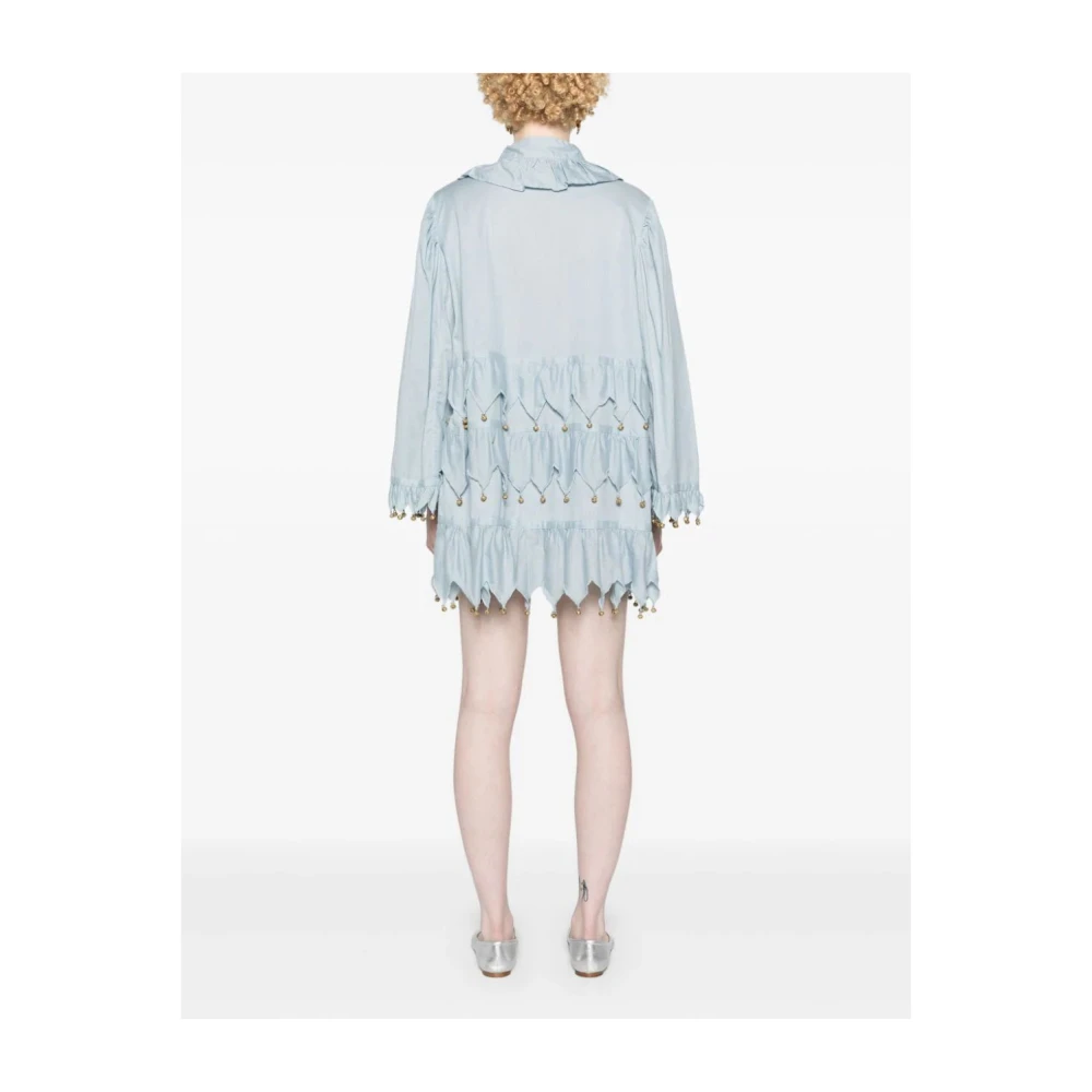 Bode Blauwe Petaluma Jurk Blue Dames