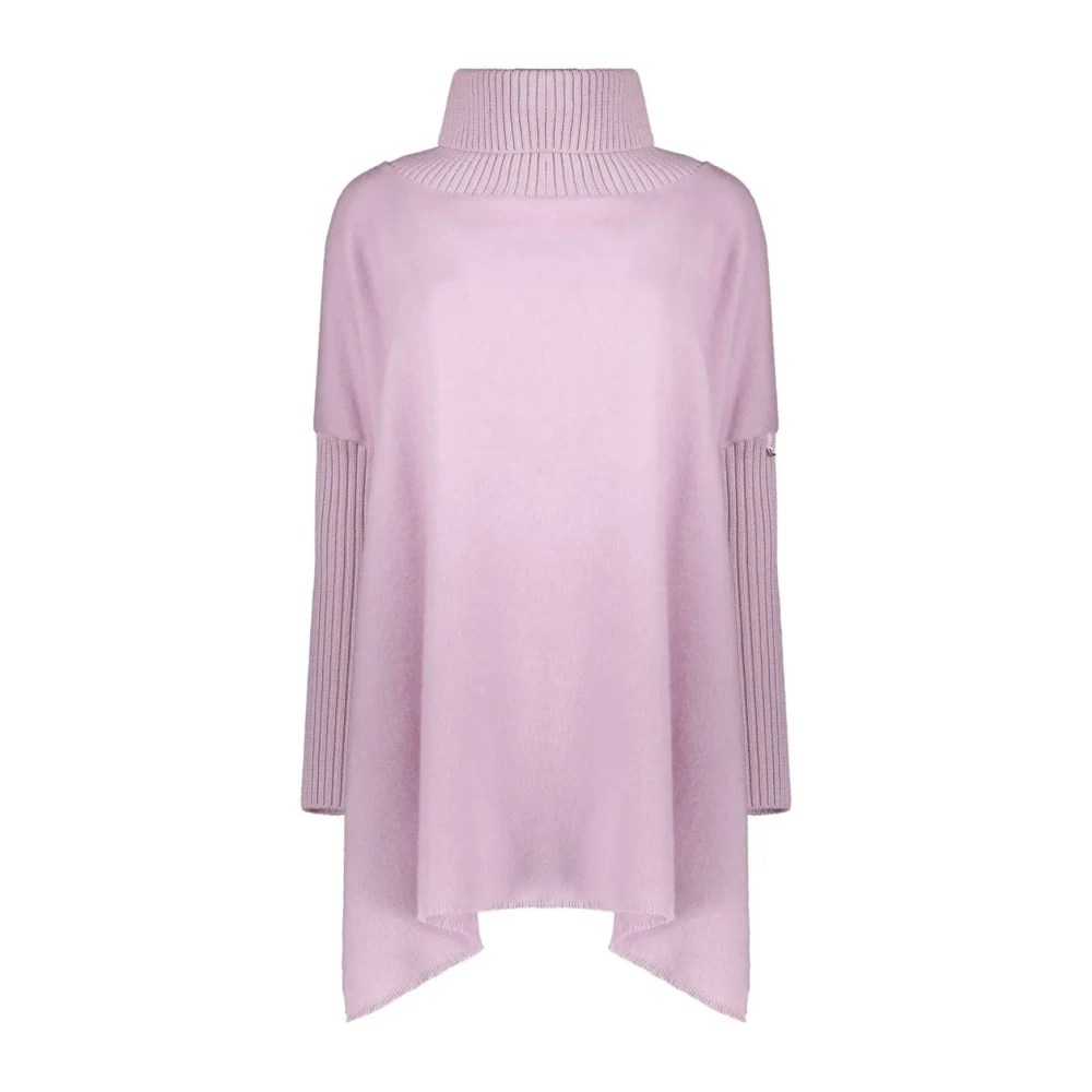 Herno Donna Viola Soft Poncho Resort