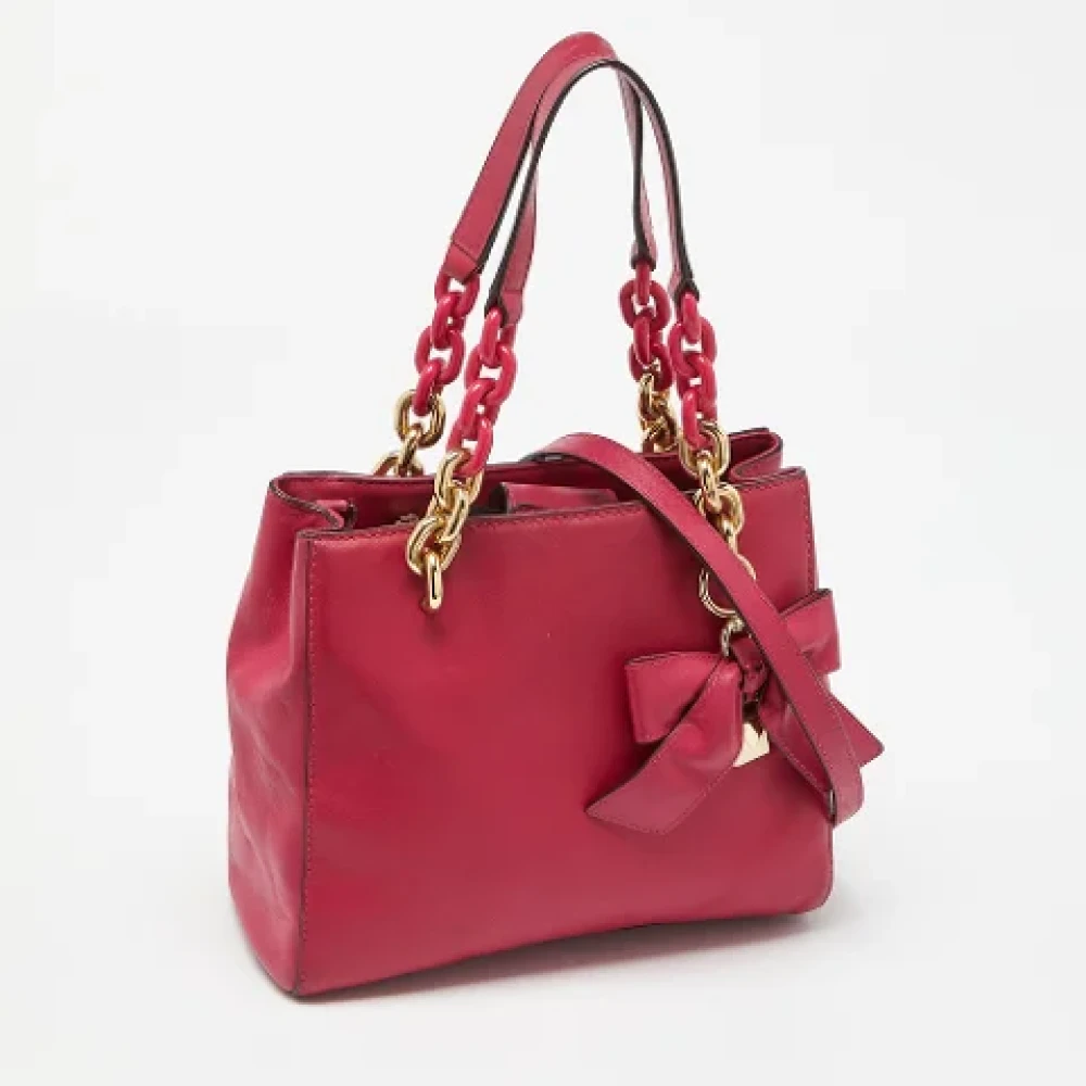 Michael Kors Pre-owned Leather totes Pink Dames