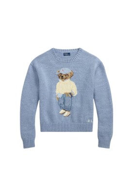 chic-polo-bear-knit-sweater