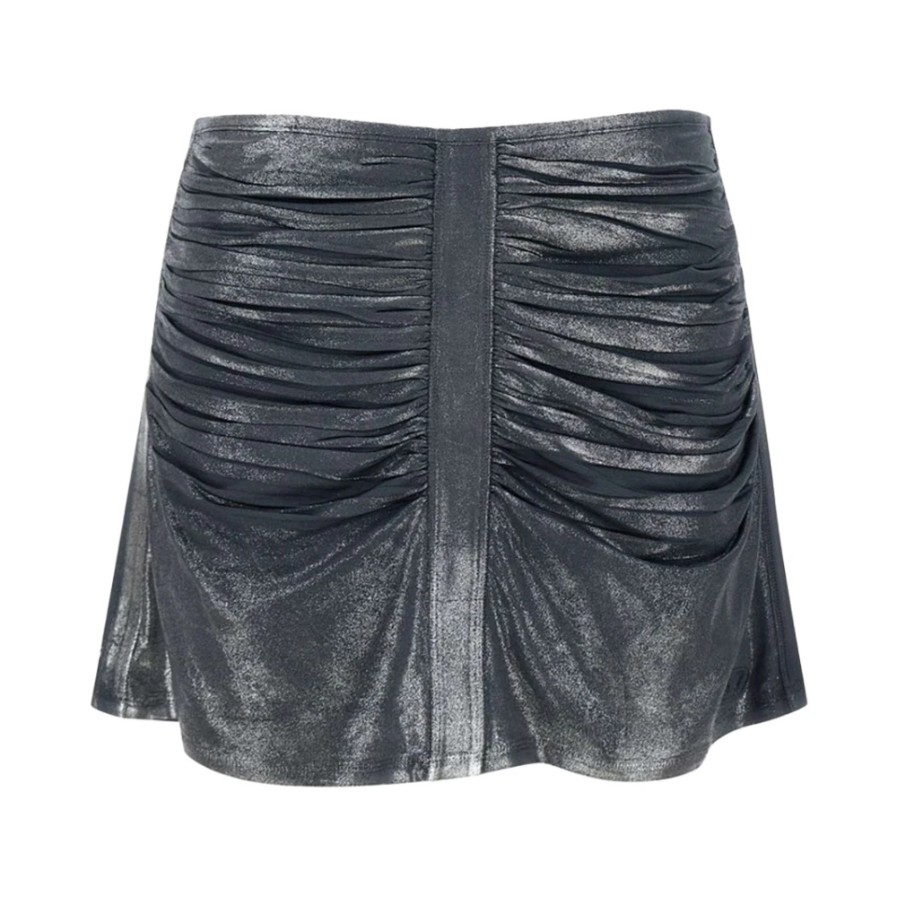 Diesel Women's Black Gathered Mini Skirt