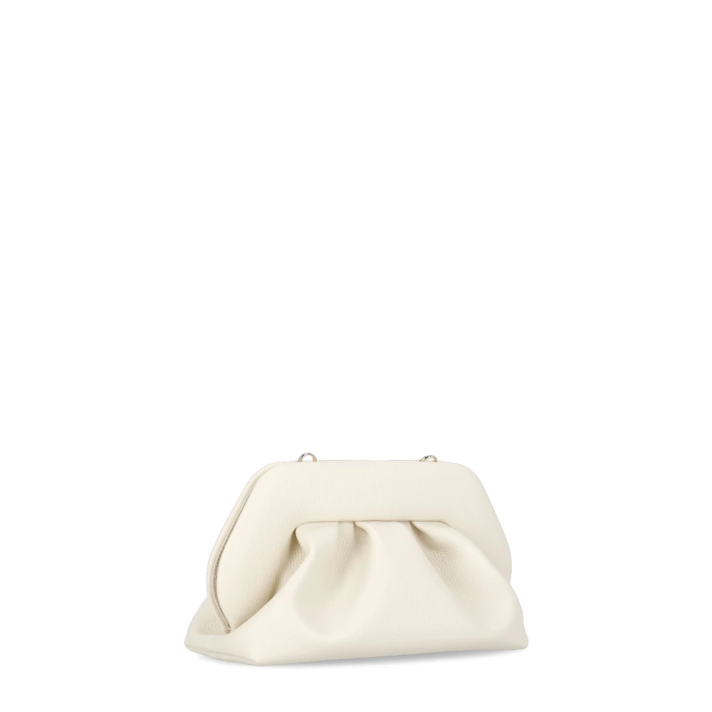THEMOIRè Vegan leren schoudertas met magnetische sluiting Beige Dames