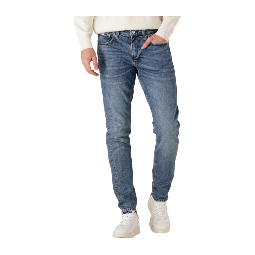 Calvin Klein Jeans Mannen Regular Jeans Lente Zomer Collectie Blue Heren