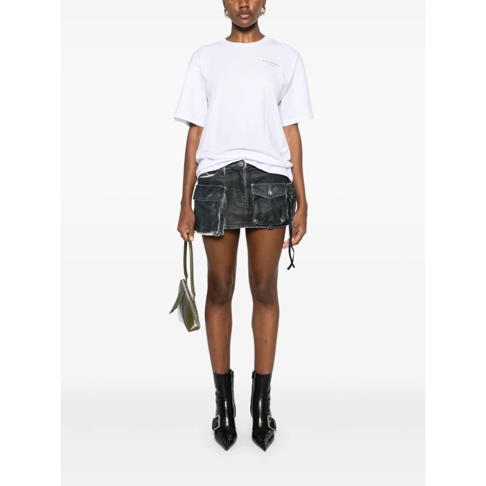 Philosophy di Lorenzo Serafini Biologisch Jersey T-shirt White Dames