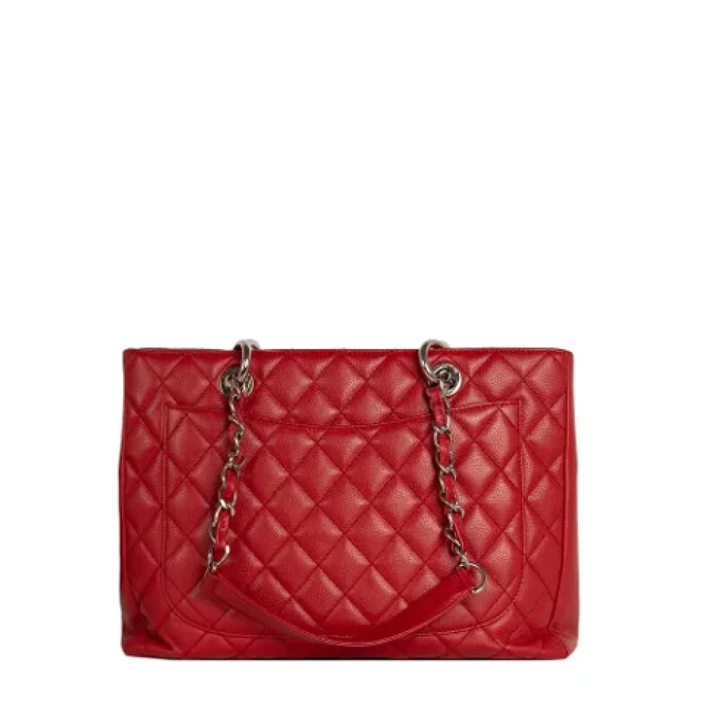 Chanel Vintage Pre-owned Leather chanel-bags Red Dames