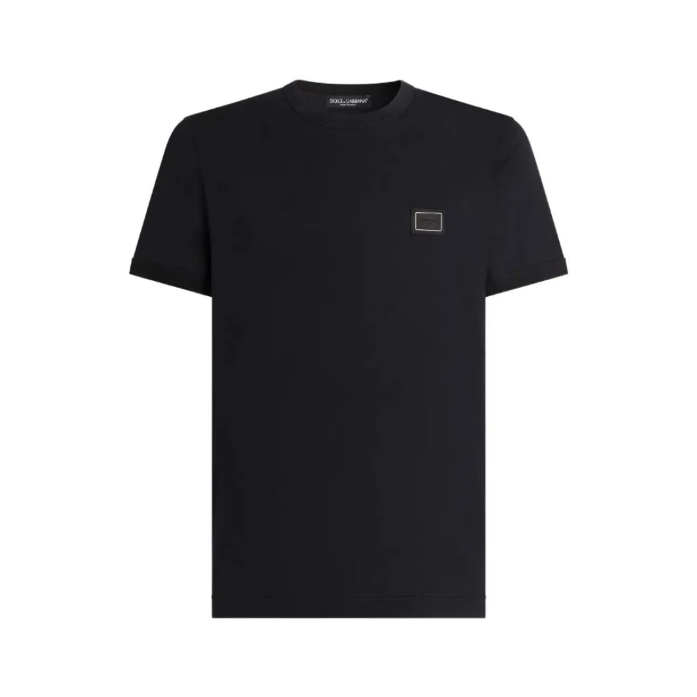 Dolce & Gabbana T-Shirts And Polos - Male - T-Shirts - Blue - M - Tops