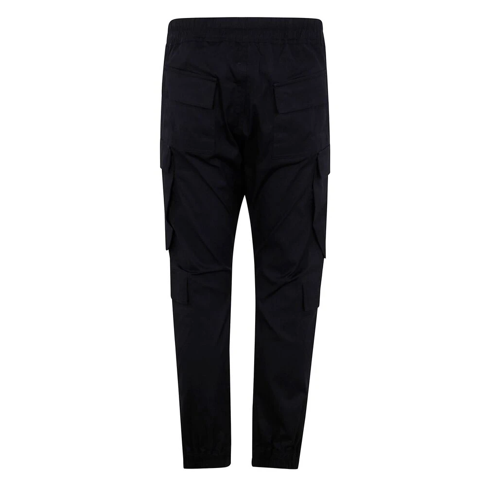 Rick Owens Cargo Shorts met Elastische Tailleband Black Heren