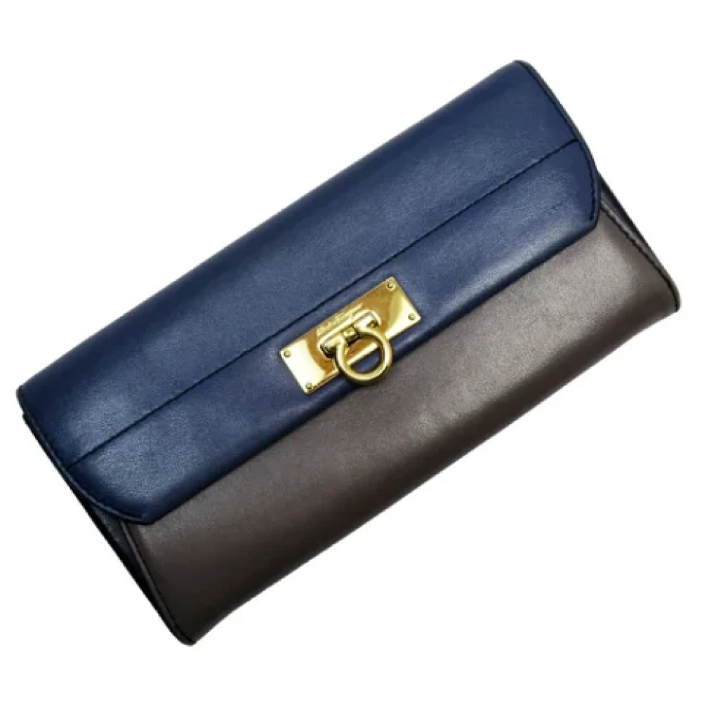 Salvatore Ferragamo Pre-owned Leather wallets Multicolor Dames