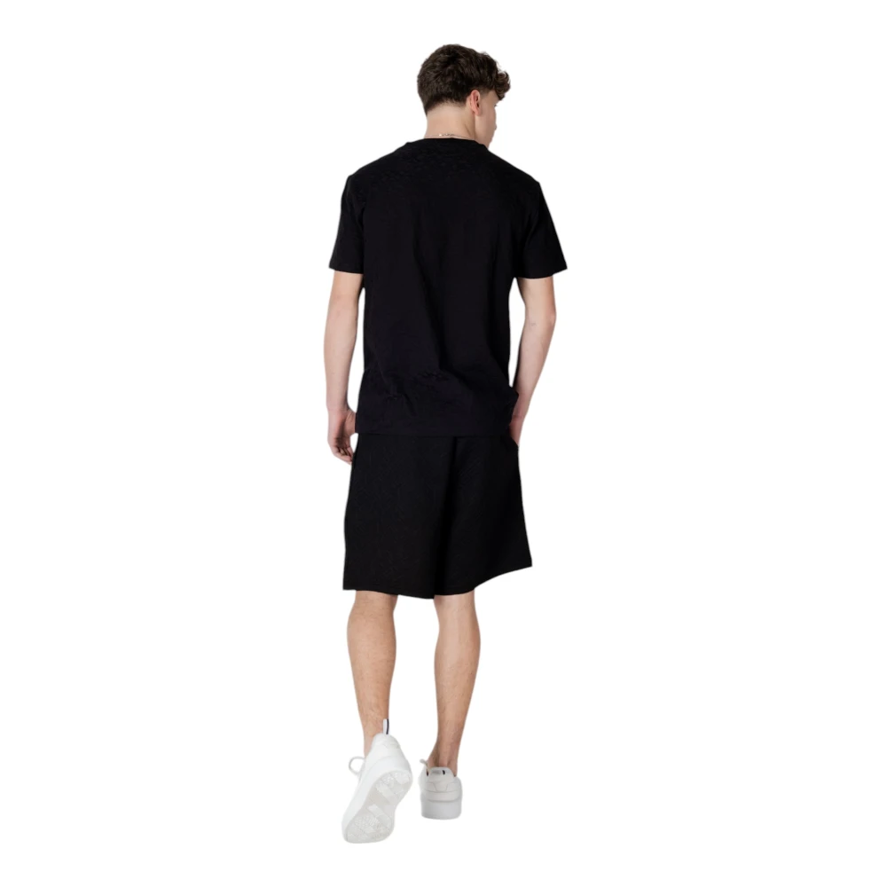 Armani Exchange Sportieve Bermuda Shorts Collectie Black Heren