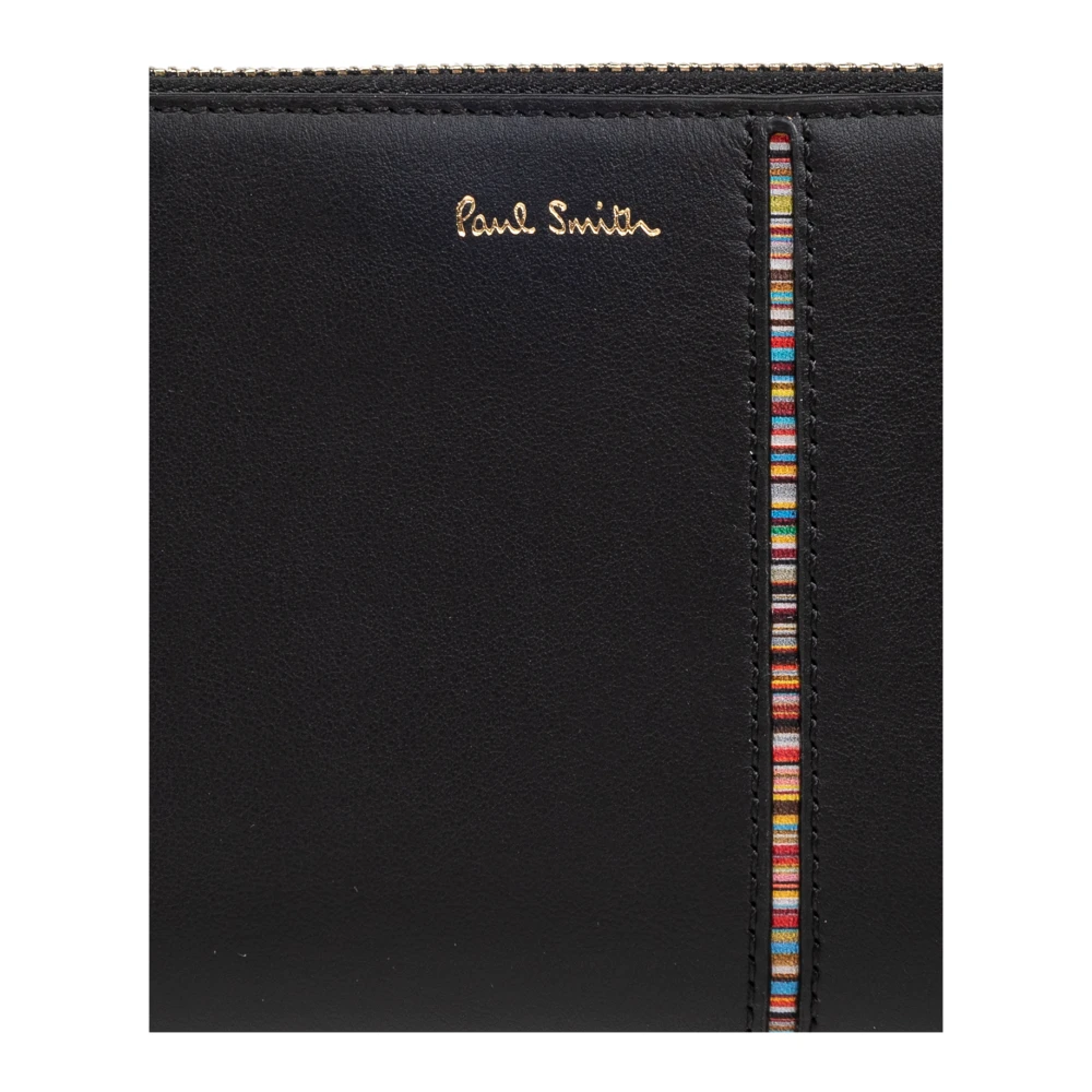 Paul Smith Portemonnee met logo Black Dames