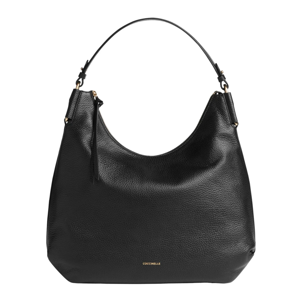 Coccinelle Black Rebekka Shoulder Bag - Female - Shoulder Bags - One Size - Bags