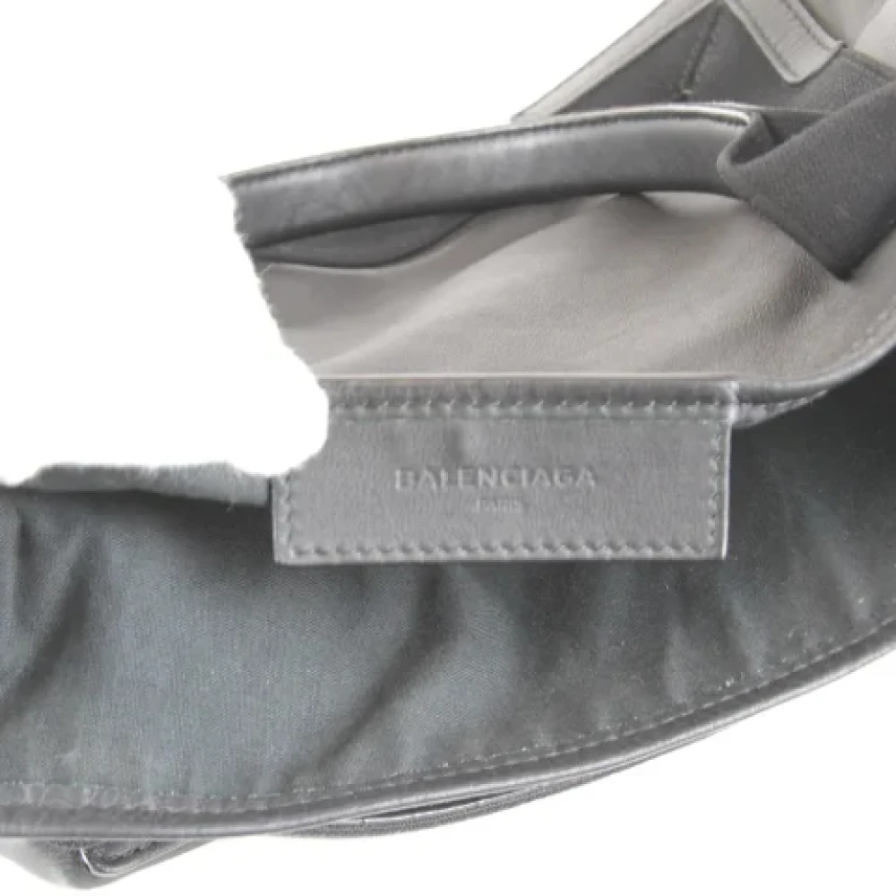 Balenciaga Vintage Pre-owned Leather balenciaga-bags Gray Dames