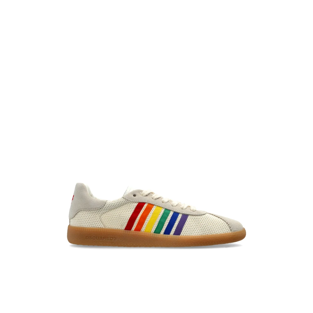 Dsquared2 Rebels Sneakers Heren Schoenen Beige
