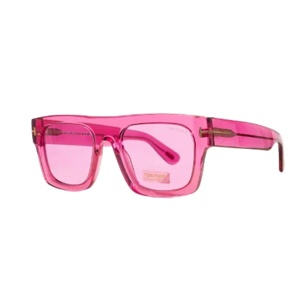Tom Ford Pre-owned Acetate sunglasses Pink Dames