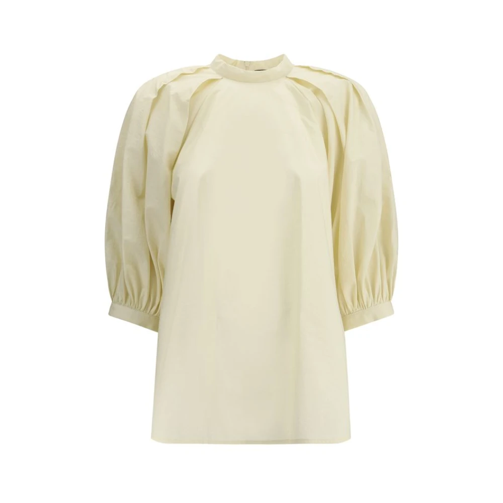 Fabiana Filippi Ballonmouwblouse Yellow Dames