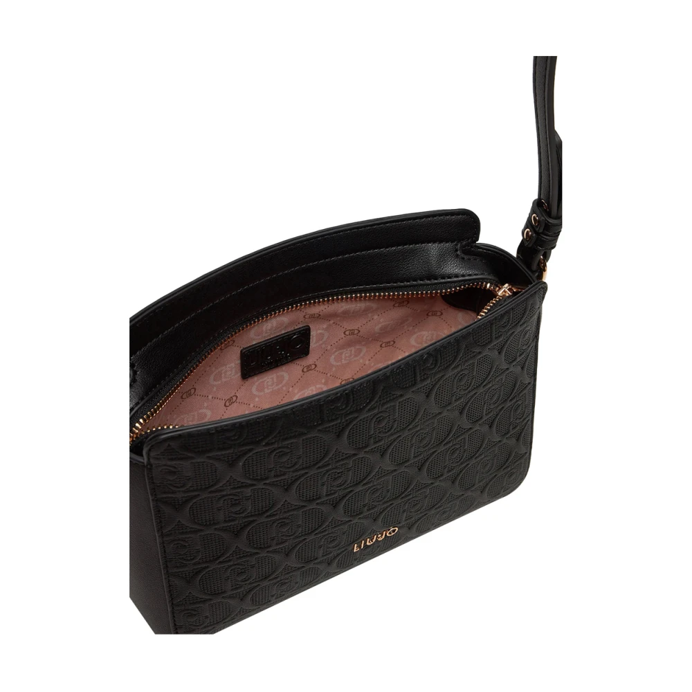 Liu Jo Zwarte Schoudertas Chic en veelzijdig Black Dames