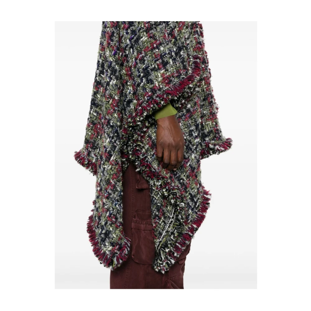 ETRO Stijlvolle Jassen Ponchos Multi Brown Dames