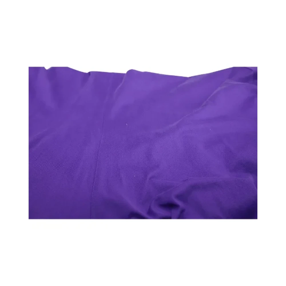 Ralph Lauren Pre-owned Cotton dresses Purple Dames
