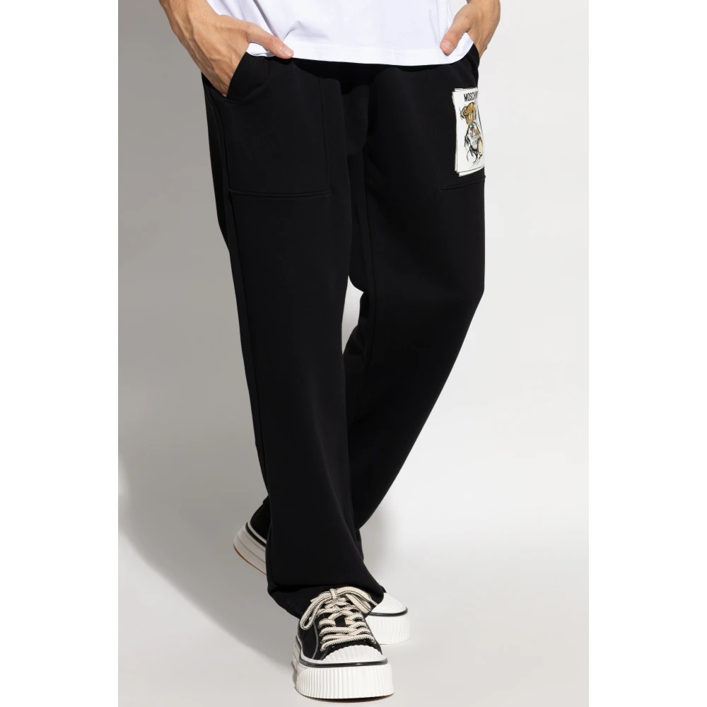 Moschino Sweatpants Black Heren