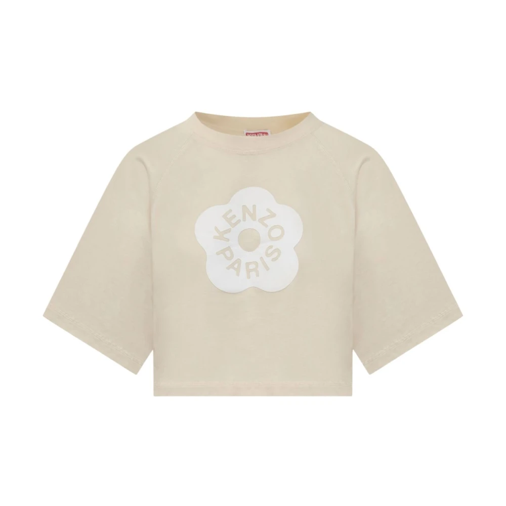 Kenzo - Tops > T-Shirts - Beige - Kenzo - Modalova