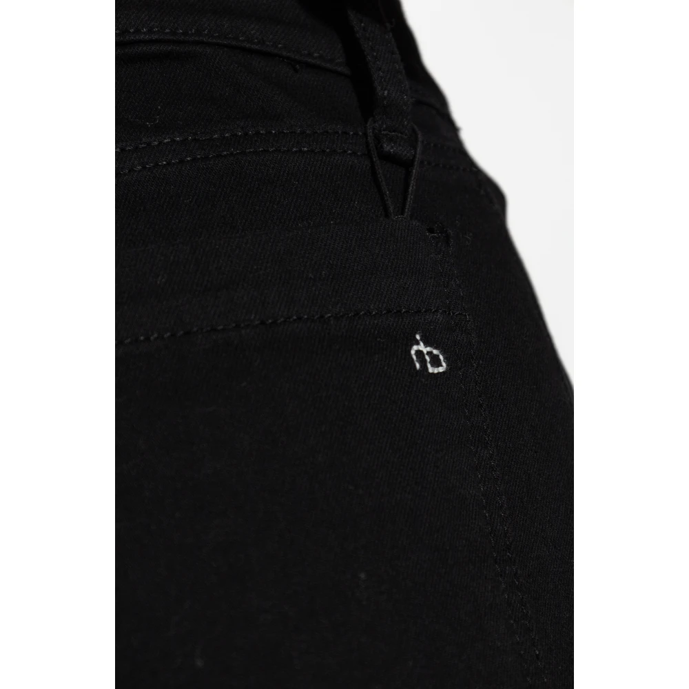 Rag & Bone Wijde jeans Black Dames