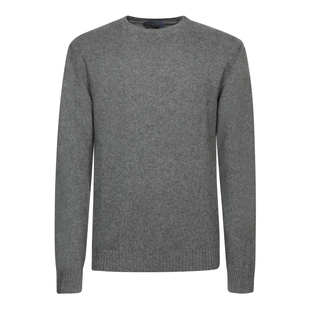 Daniele Fiesoli Luxe Grijs Gebreid Aw24 Gray Heren