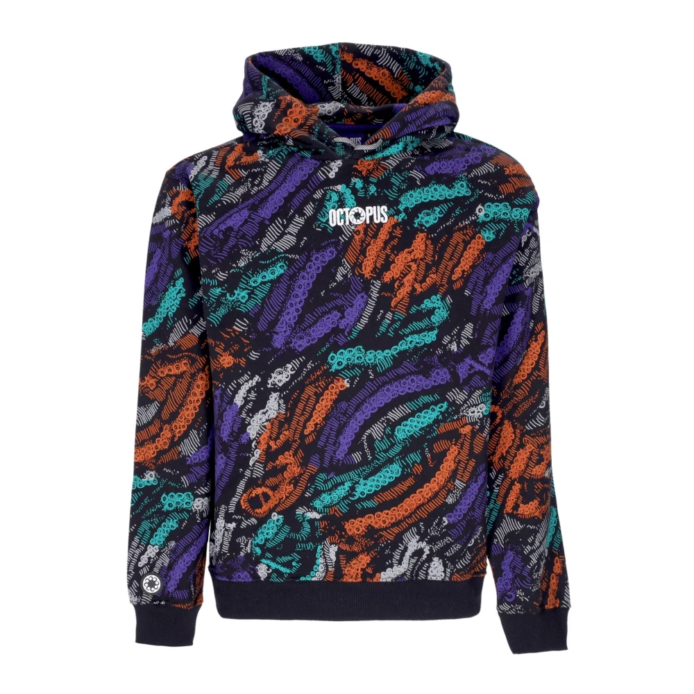 Octopus Deco Hoodie Multicolor Heren
