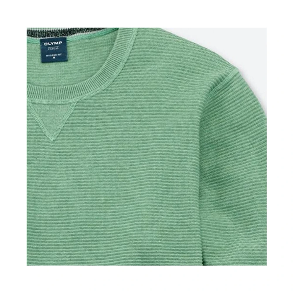 Olymp Sweatshirts & Hoodies Green Heren
