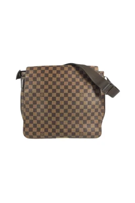 Pre-owned Damier Canvas Axelremsväska