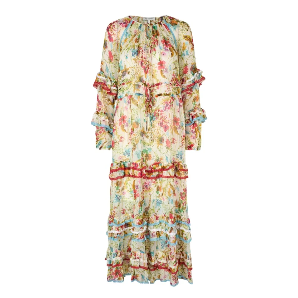 Dea Kudibal Gerimpelde Taille Jurk Multicolor Dames